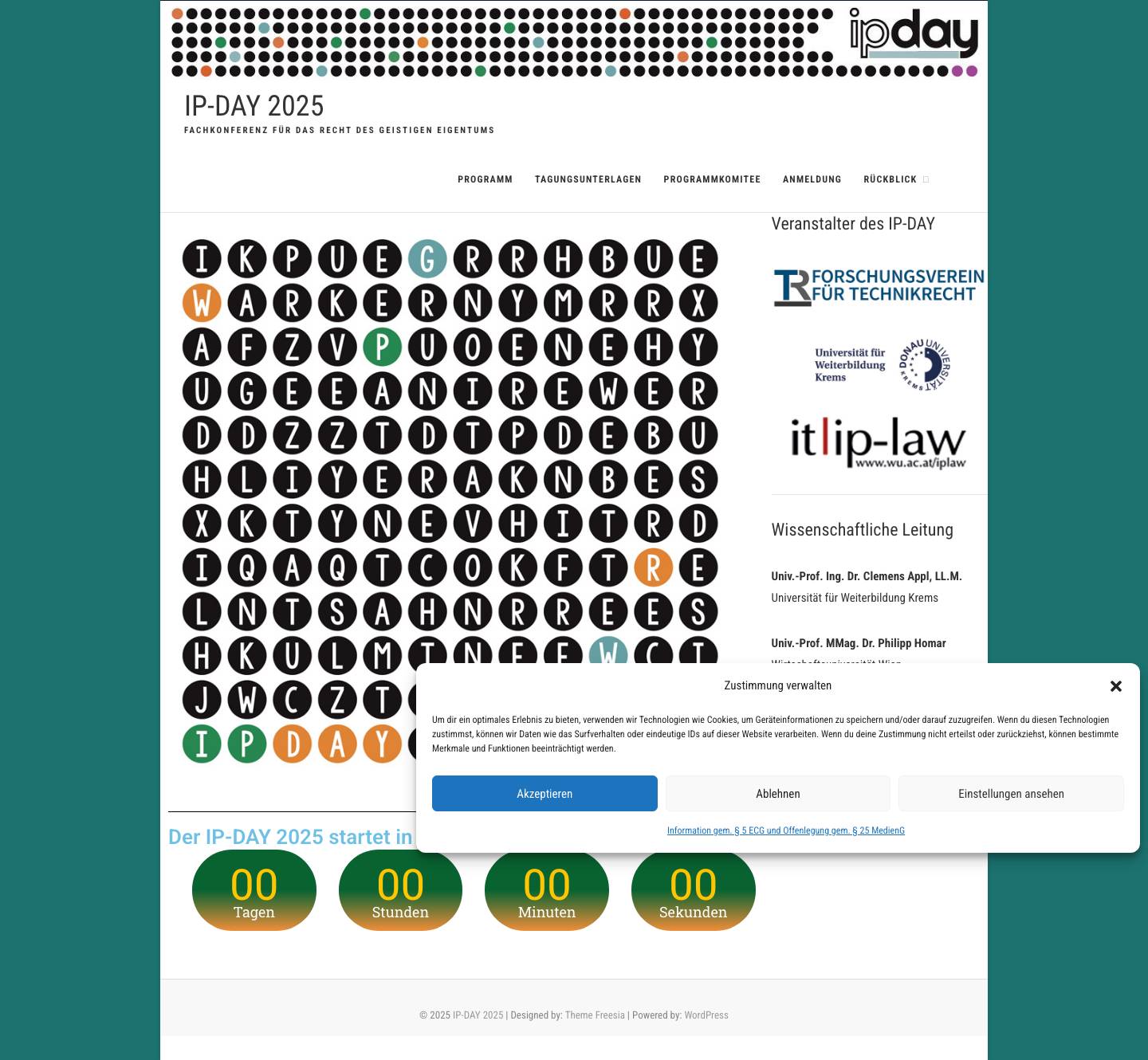 - IP-DAY 2025 - Full Screenshot