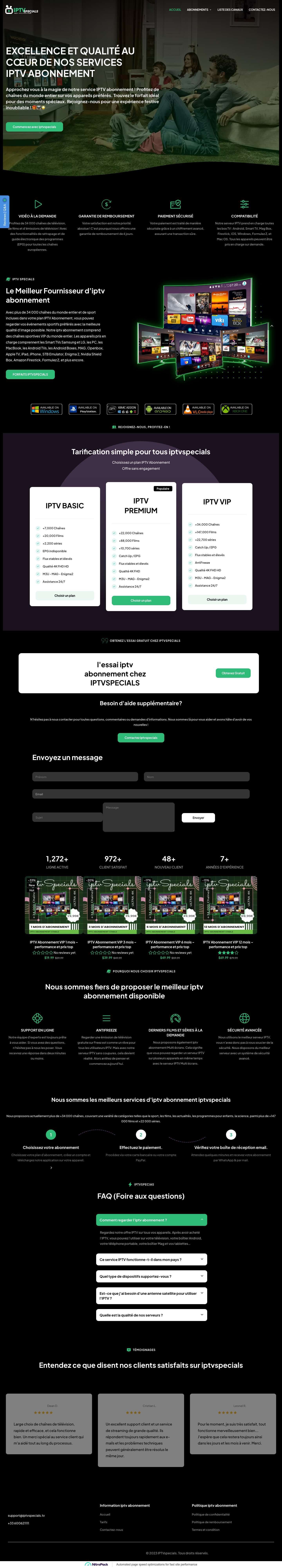 IPTV abonnement à petit prix – 1 mois à seulement 9,99 €Nouveau projet-svgNouveau projet (3)-svgNouveau projet (1)-svgNouveau projet (2)-svg - Full Screenshot