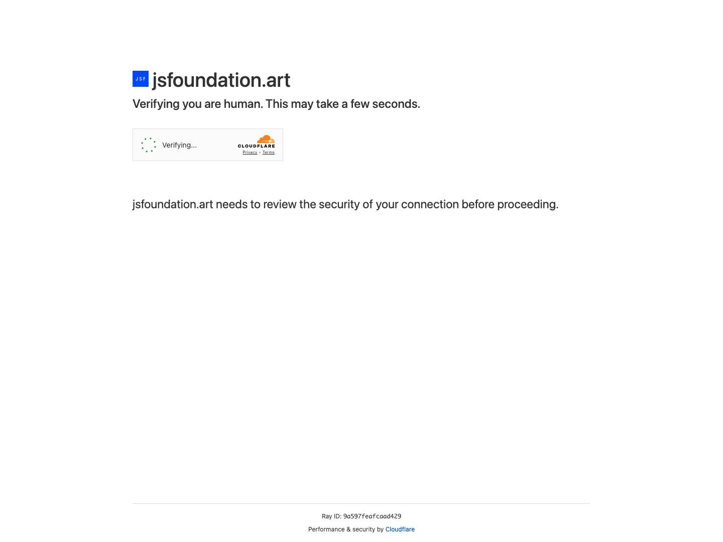 Julia Stoschek Foundation - Full Screenshot