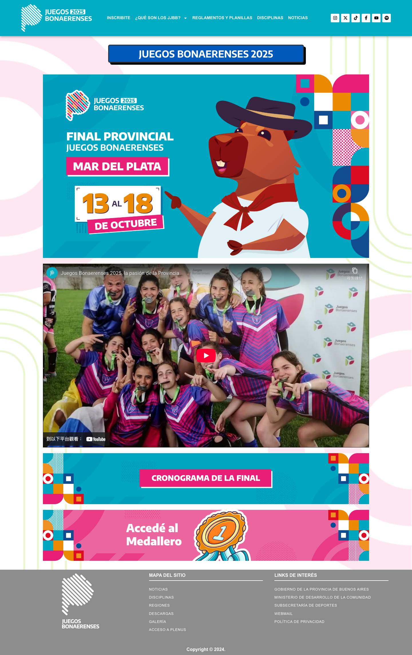 Juegos Bonaerenses - Full Screenshot