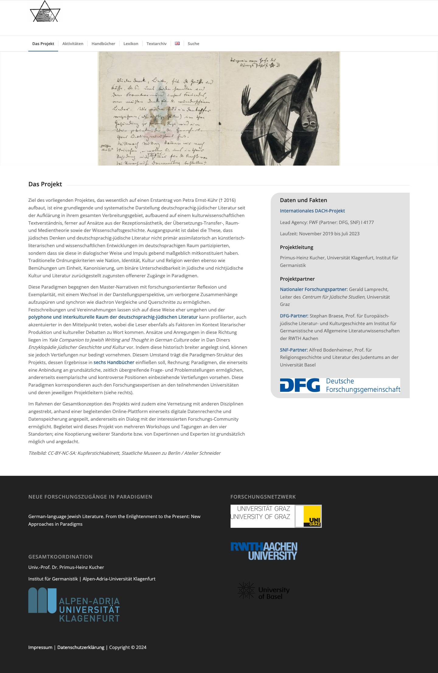 Deutschsprachig-jüdische Literatur seit der Aufklärung - Full Screenshot