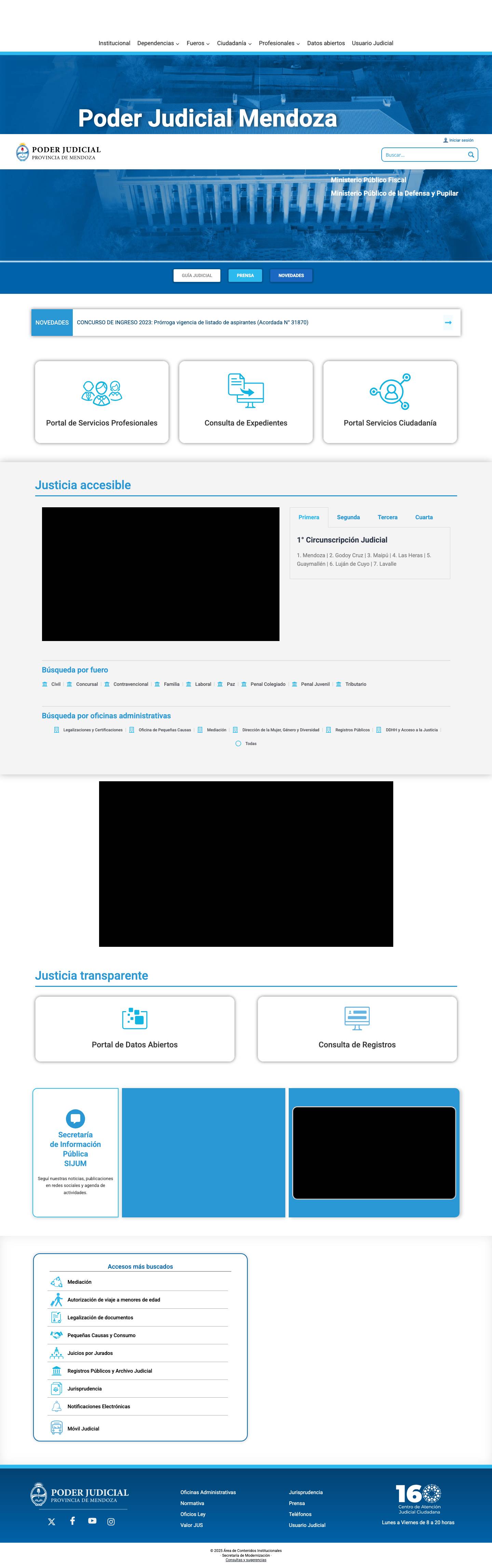 Poder Judicial Mendoza - Poder Judicial MendozaExpandExpandExpandExpandToggle MenuSearchcomunidadhostingconexionservicioschatarma impsolidaridadcapacitacioninstituciondeclaración jurada declaracion-jurada-rectificativanotificacionesExpandExpandExpandExpandToggle Menu CloseSearch - Full Screenshot