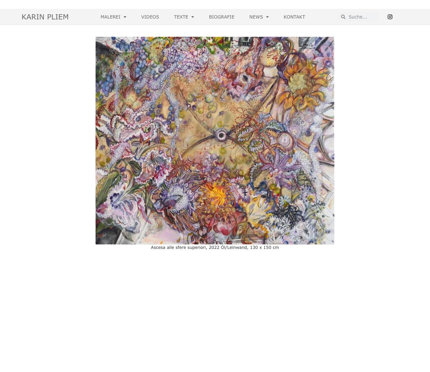 Karin Pliem – Malerei - Full Screenshot