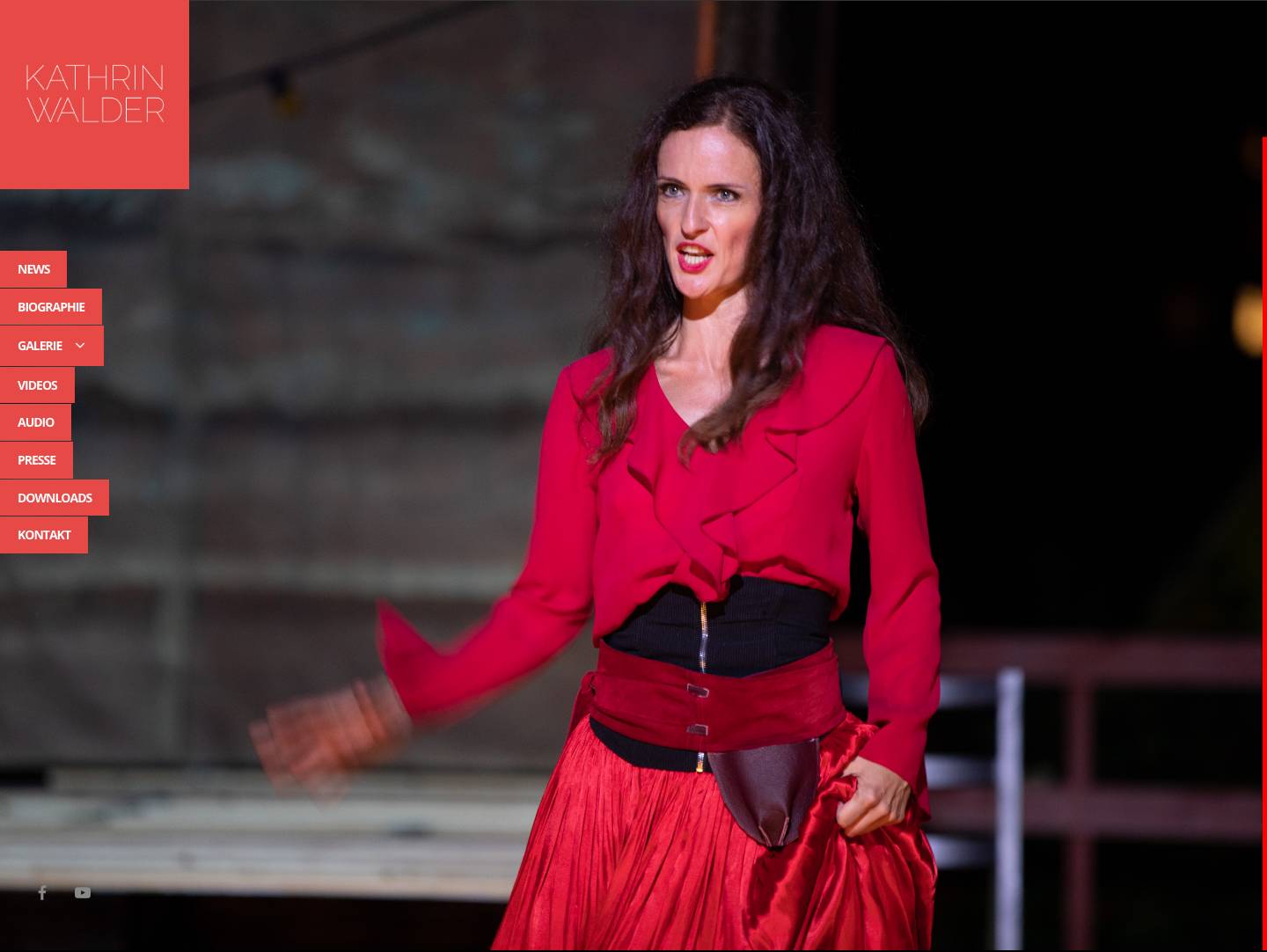 Kathrin Walder – Mezzosopran - Full Screenshot