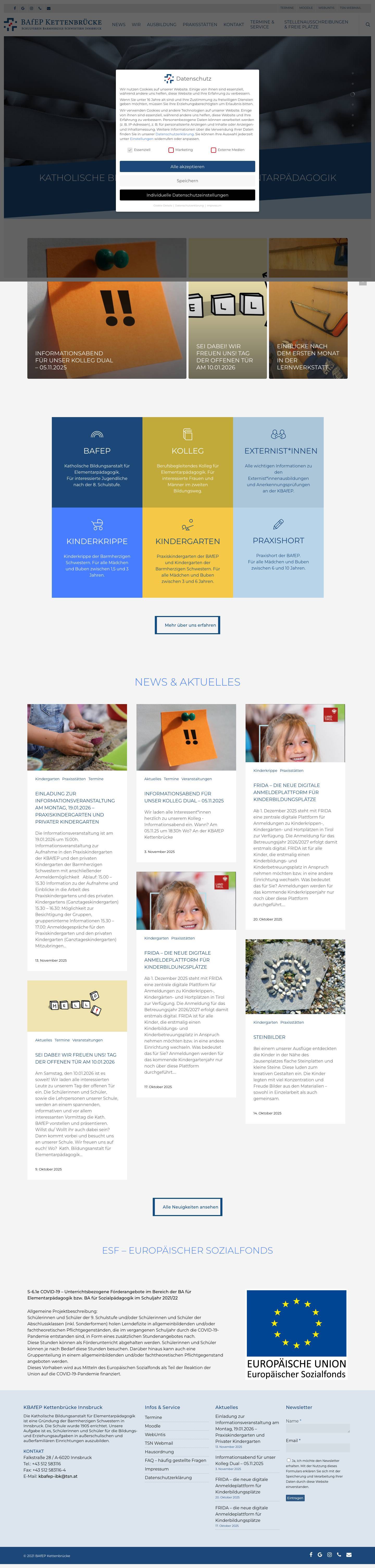 Home | BAfEP - Full Screenshot