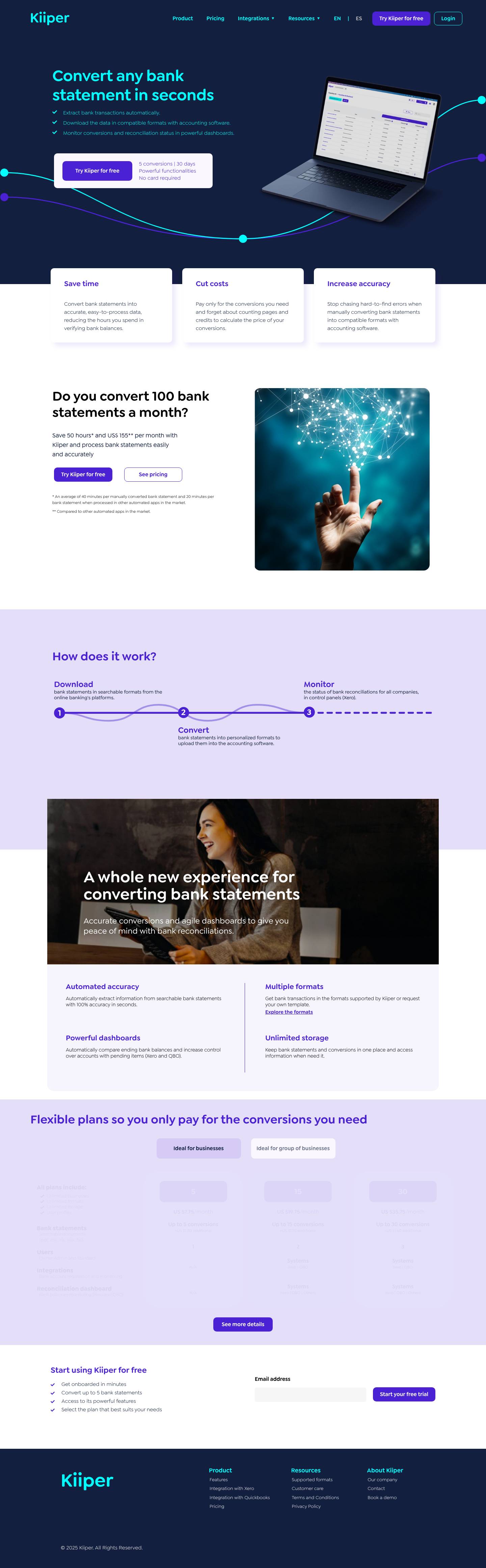 Home - Kiiper - Full Screenshot