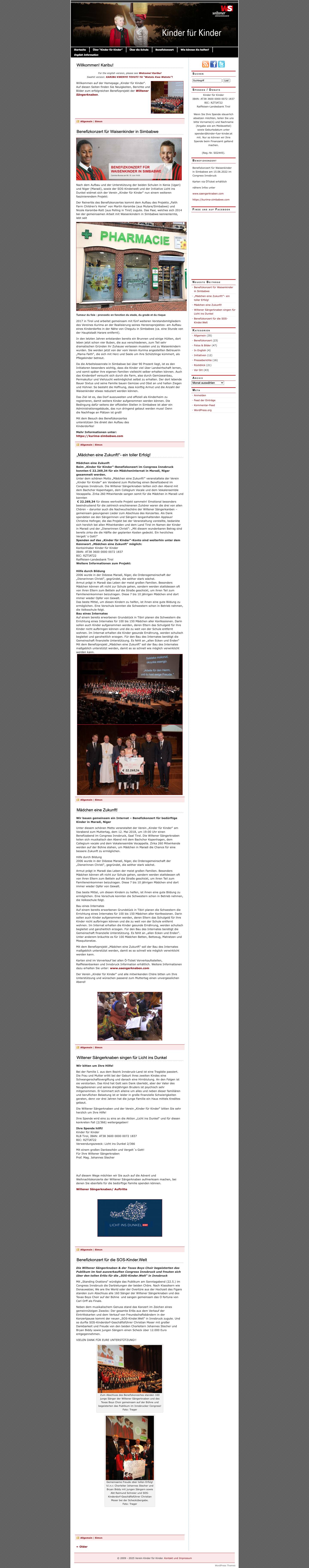 Kinder für Kinder - Full Screenshot