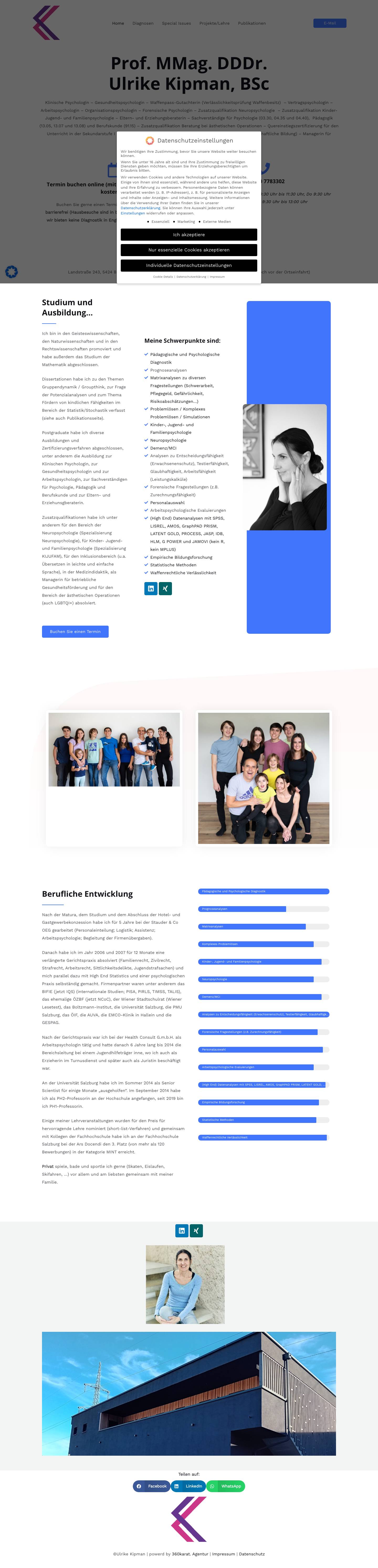 Home - Ulrike Kipman - Full Screenshot