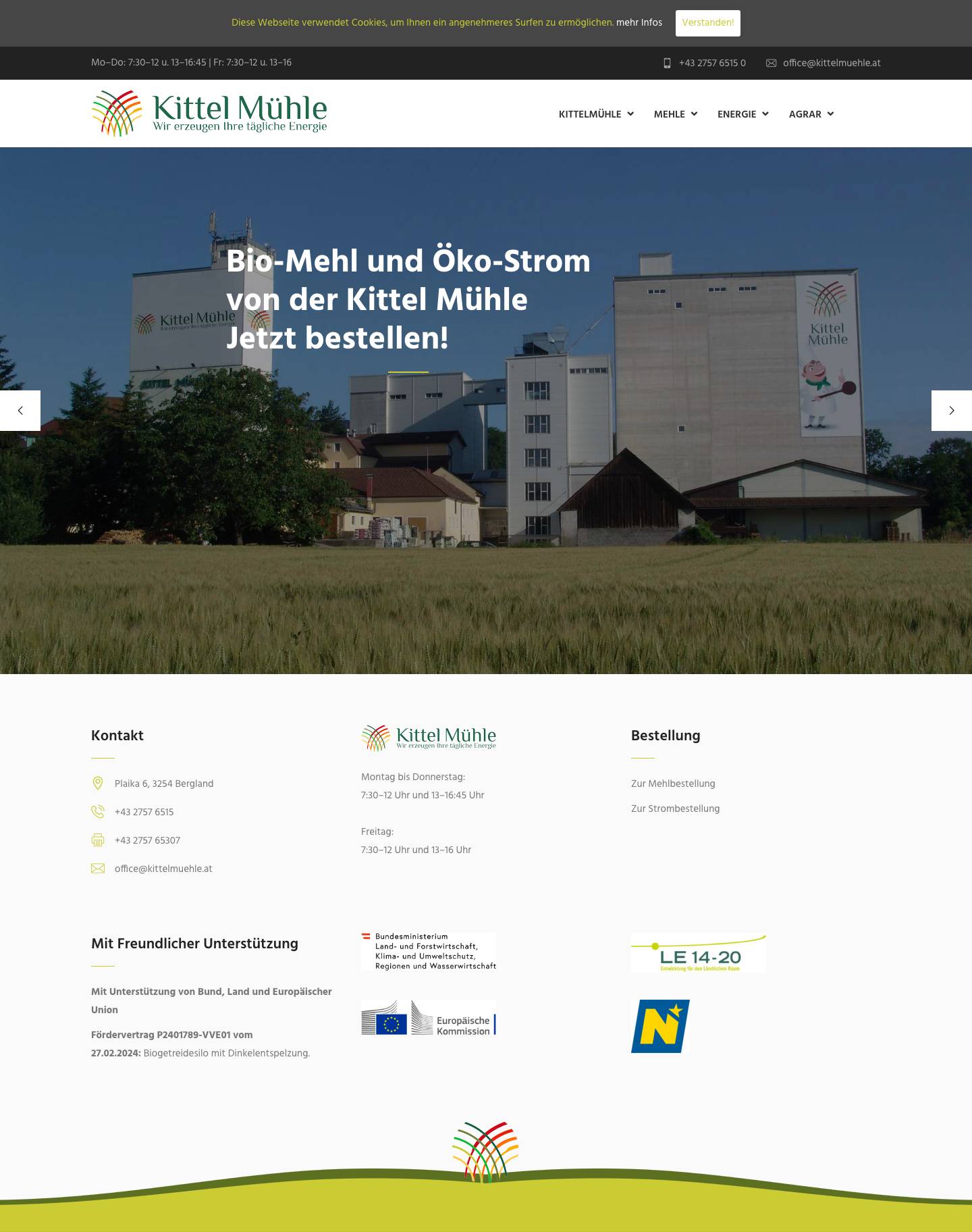 kittelmuehle.at - Kittelmühle - Full Screenshot