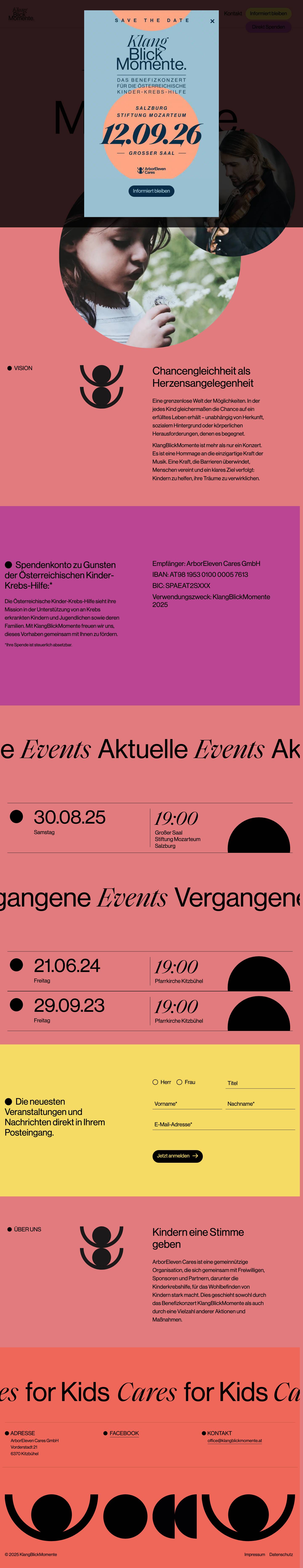 KlangBlickMomente - Full Screenshot