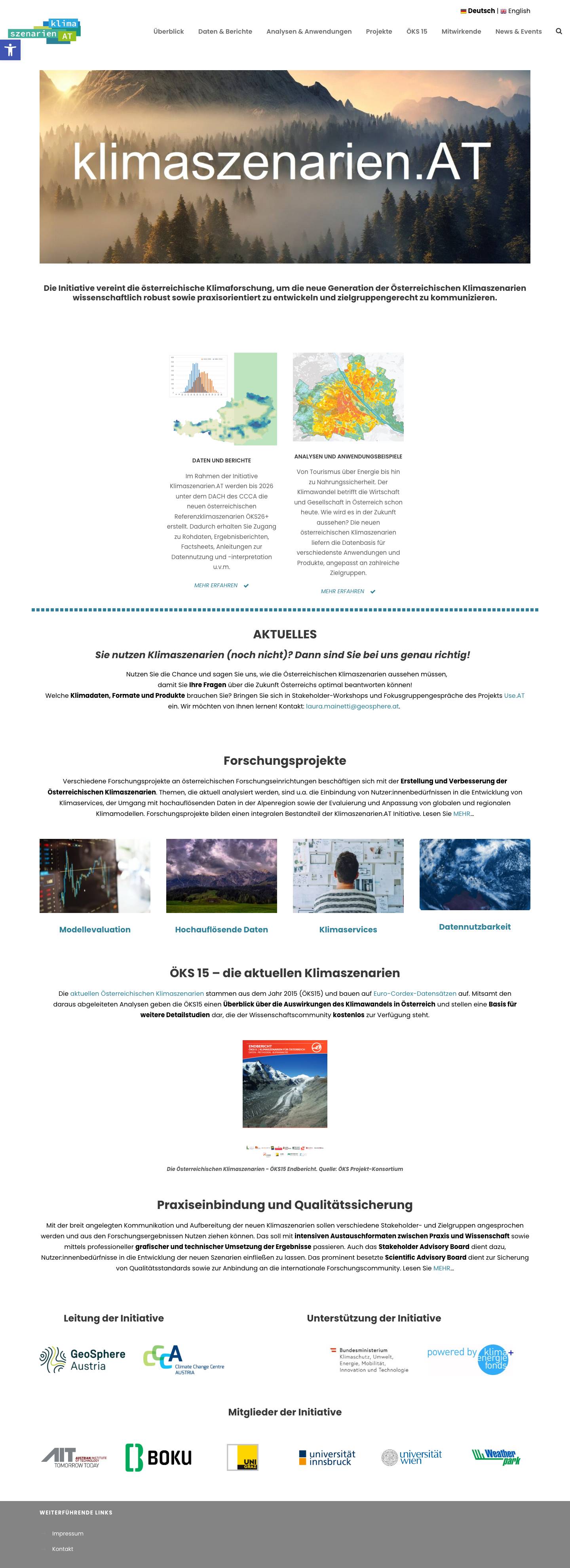 klimaszenarien.at – Die neuen Österreichischen KlimaszenarienAccessibility ToolsIncrease TextDecrease TextGrayscaleHigh ContrastNegative ContrastLight BackgroundLinks UnderlineReadable FontReset - Full Screenshot