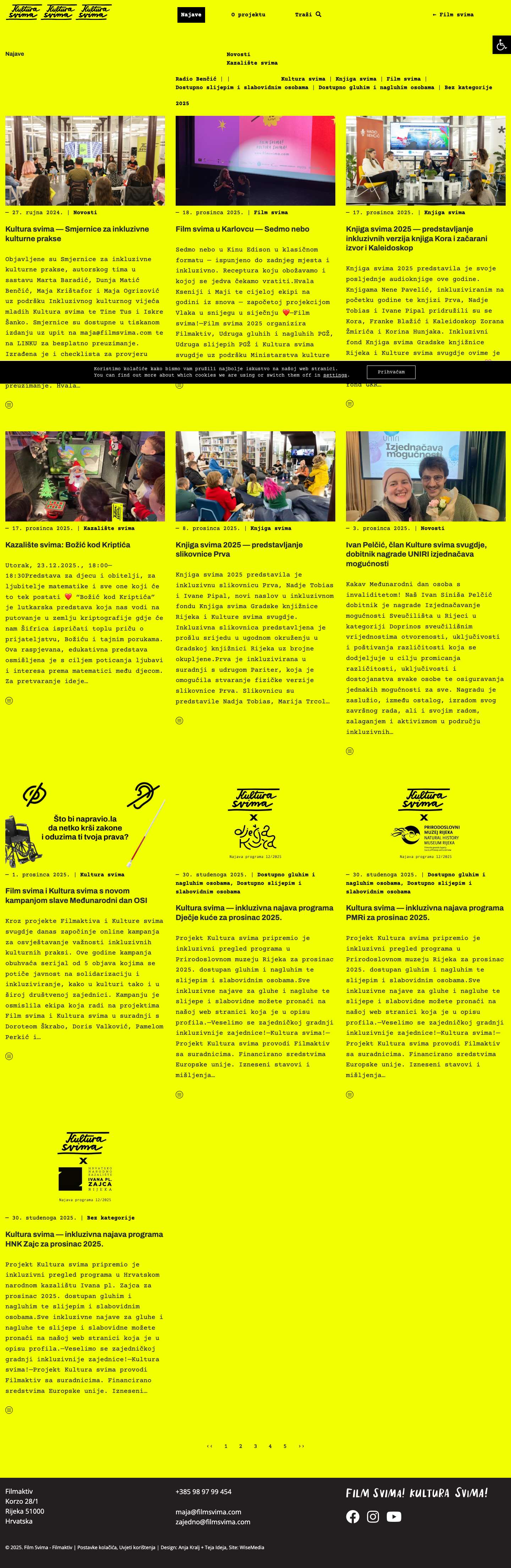 Kultura svima — platforma za promicanje dostupnosti kulture i društvene solidarnostiPristupačnostPovećaj tekstSmanji tekstSivi tonoviVisoki kontrastNegativni kontrastSvijetla pozadinaPodcrtaj povezniceČitljiv fontReset - Full Screenshot