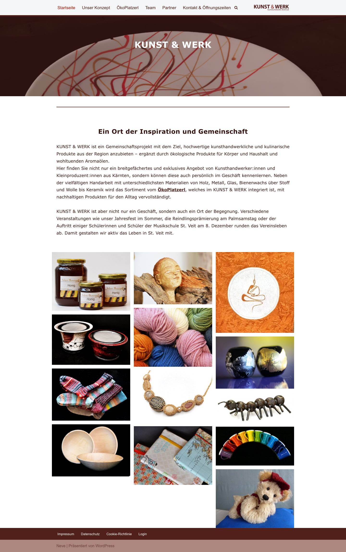 KUNST & WERK - Kunst & Werk St. Veit - Full Screenshot