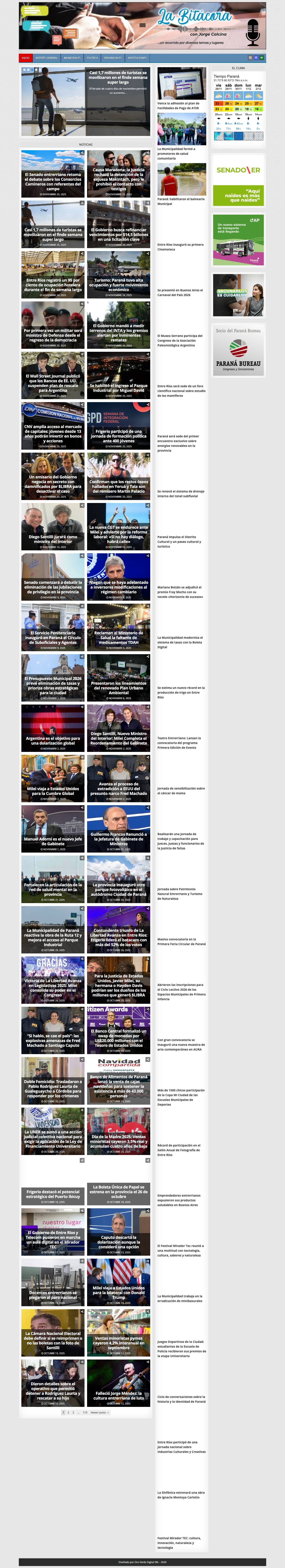 La Bitácora Radio - Full Screenshot