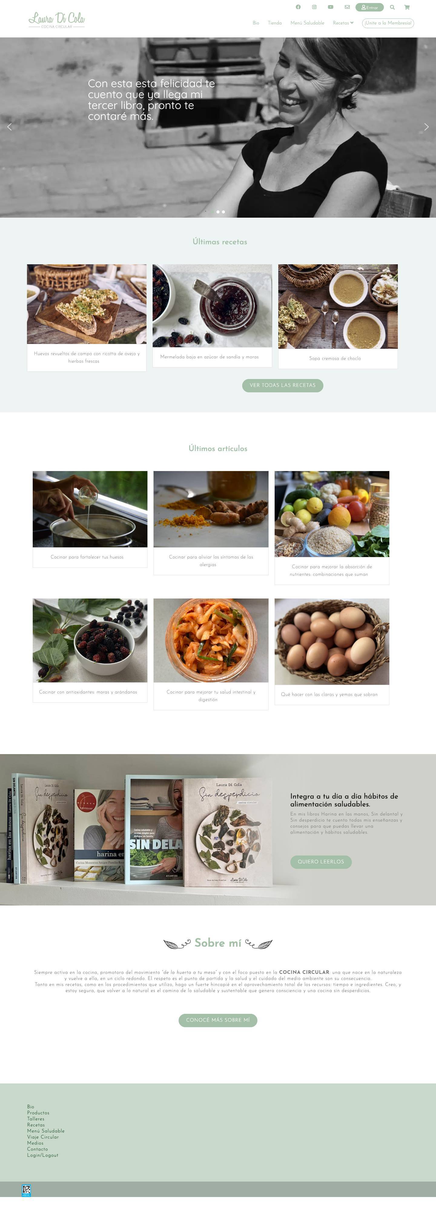 Laura Di Cola - Full Screenshot