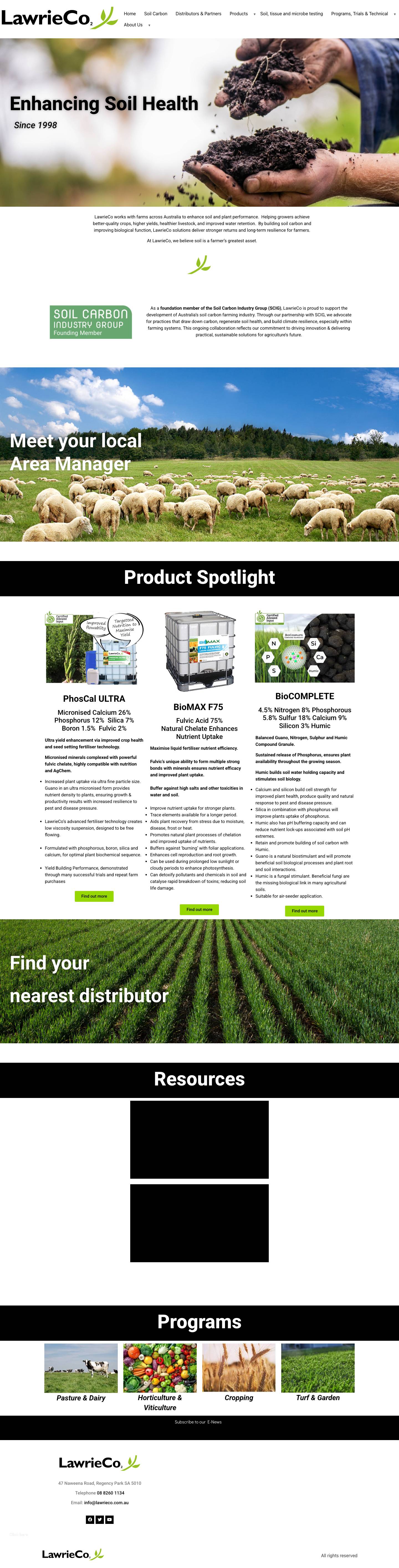 Homepage - - Full Screenshot