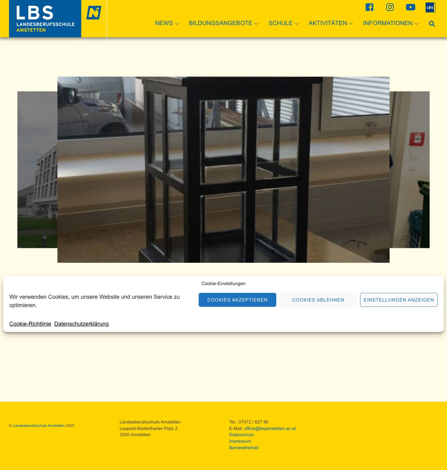 Landesberufsschule Amstetten - Full Screenshot