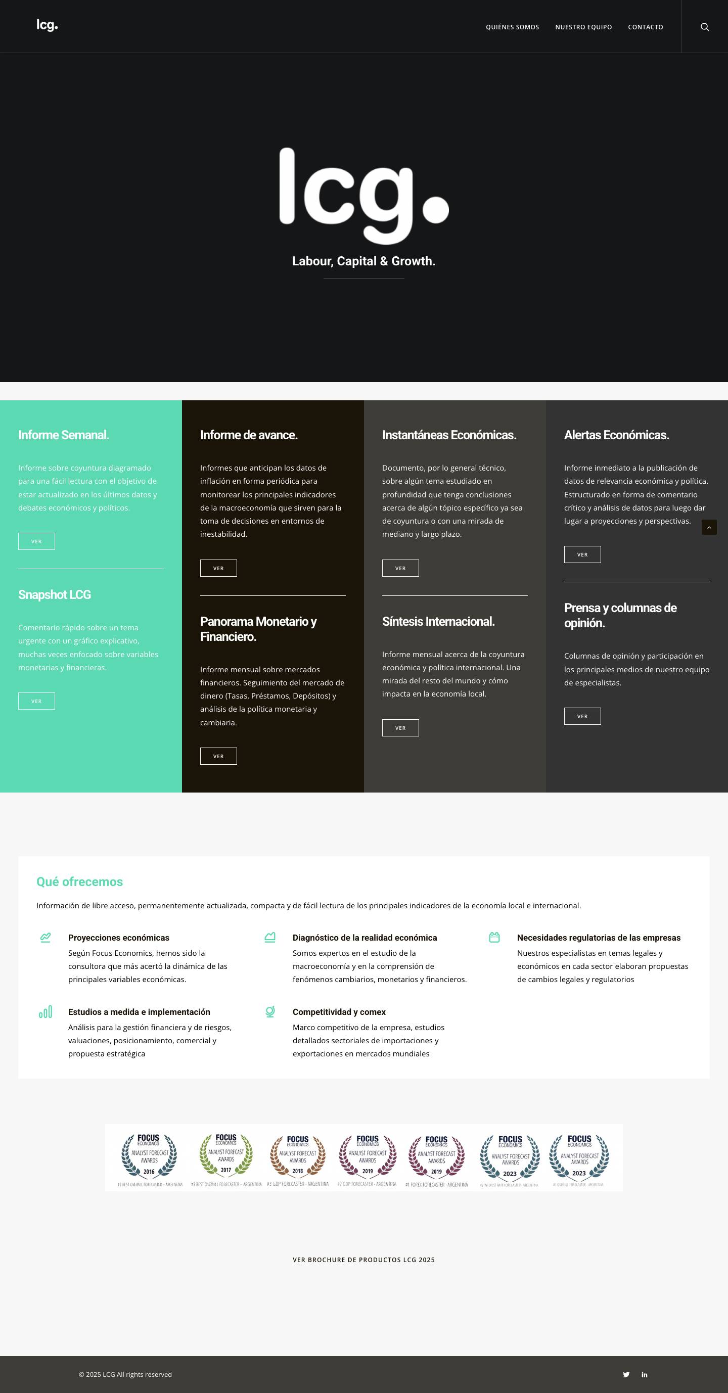 LCG – SA - Full Screenshot