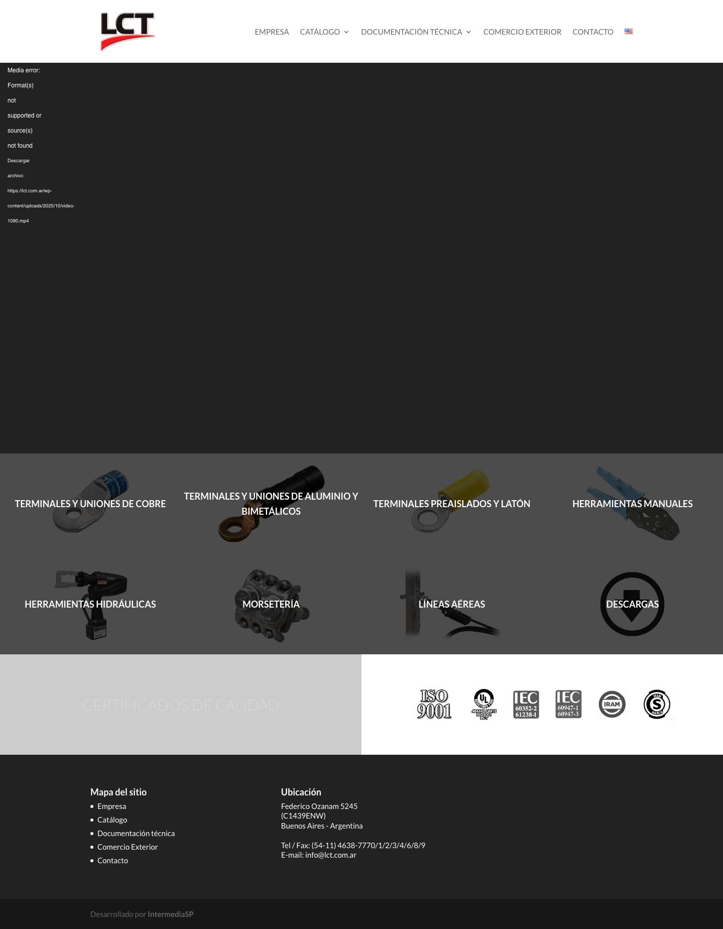 Inicio - LCT - Full Screenshot