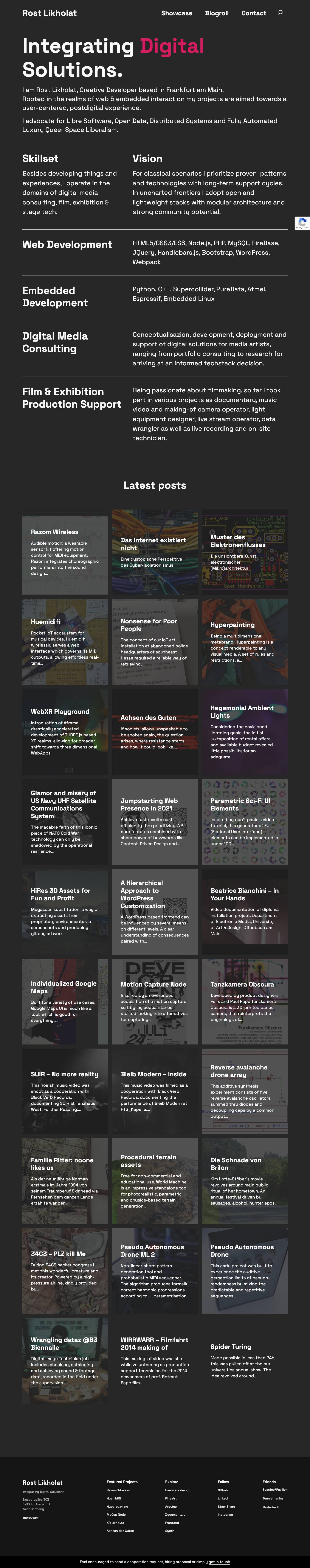 Rost Likholat - Integrating Digital Solutions - Full Screenshot