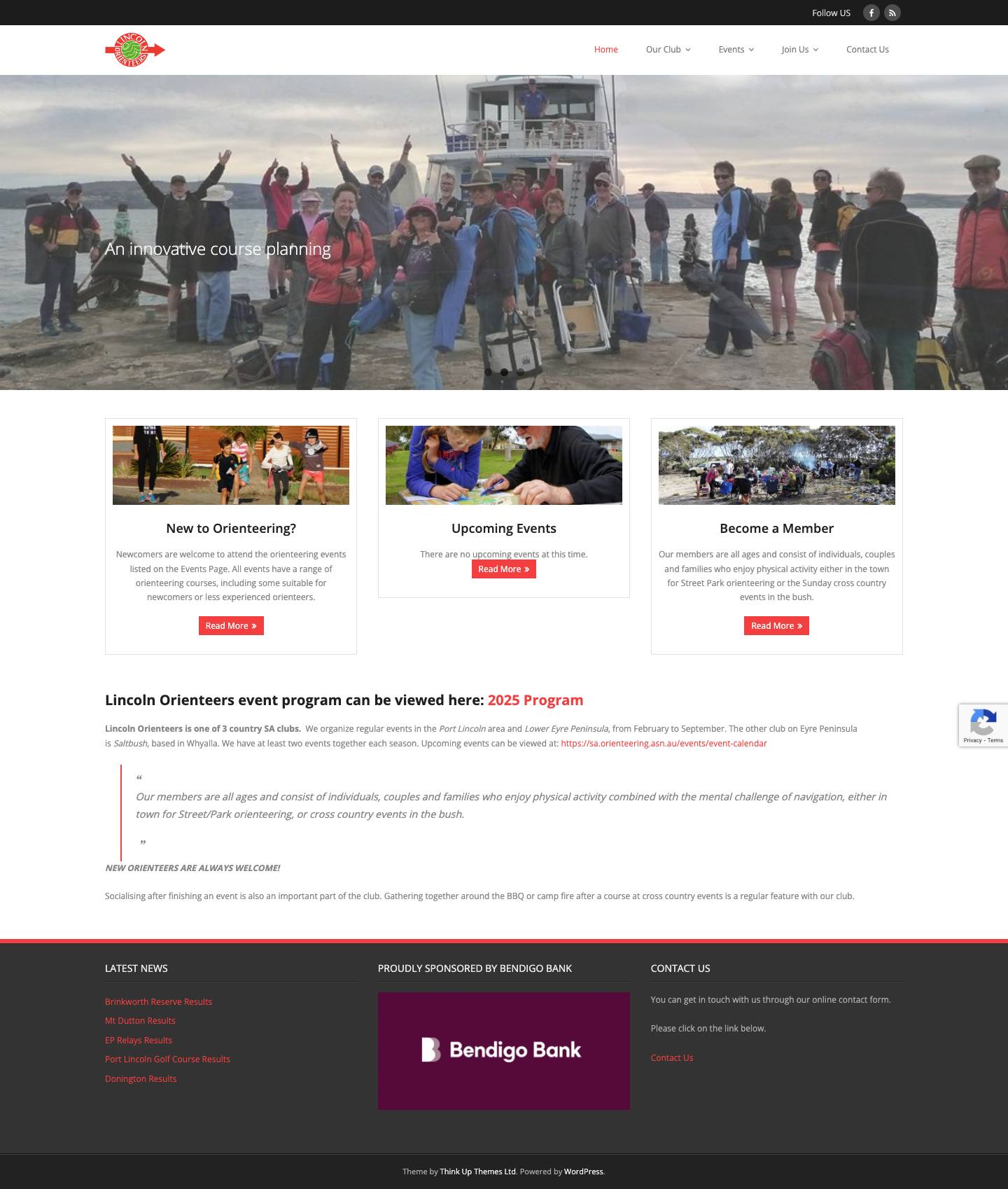 Lincoln Orienteers - Full Screenshot