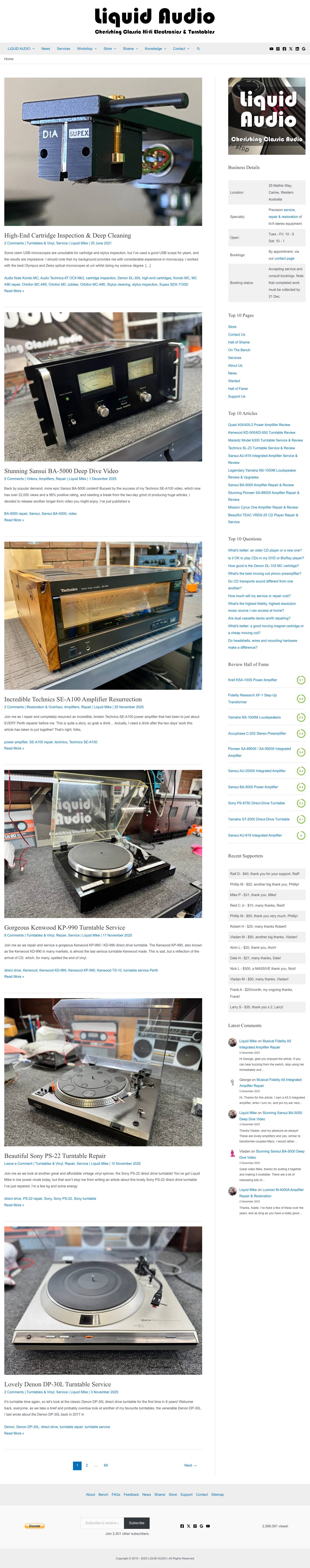 LiQUiD AUDiO | Cherishing Classic Hi-Fi Electronics & Turntables Google Reviews Google Reviews Google Reviews - Full Screenshot