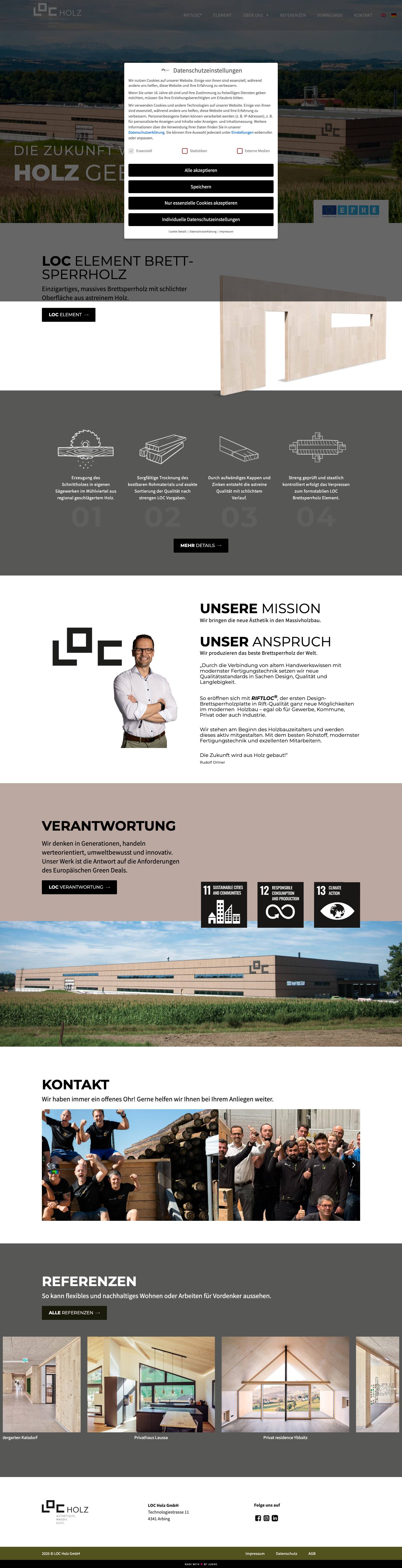 LOC-Holz - Full Screenshot