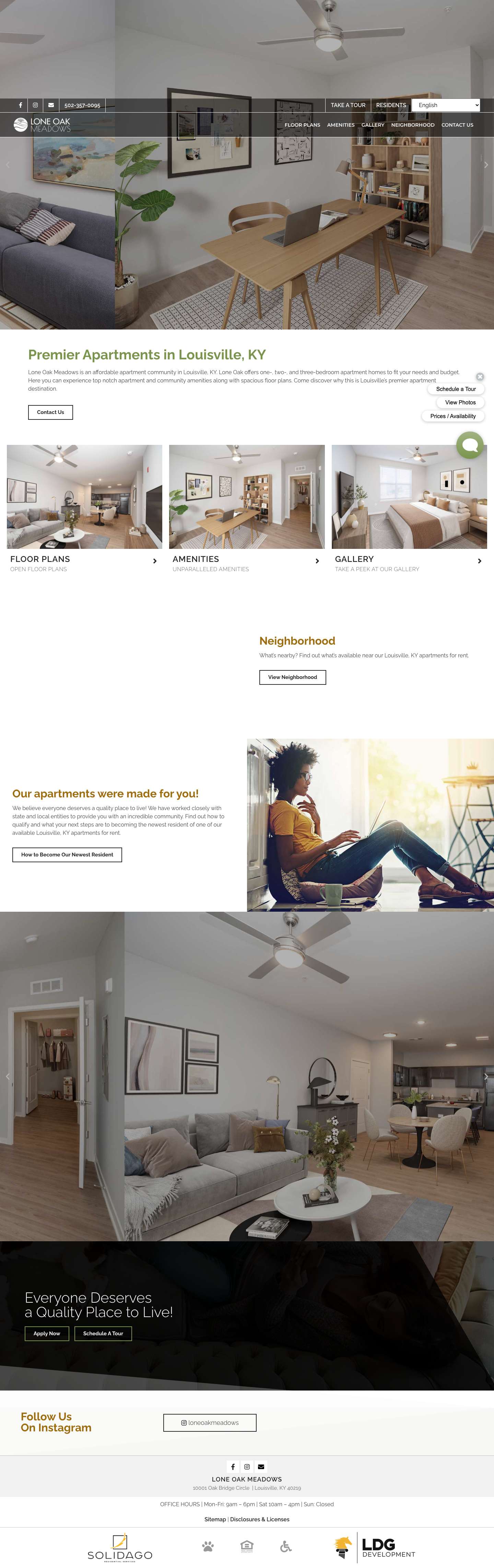 Lone Oak Meadows | Louisville KY Apartments for Rent - Full Screenshot