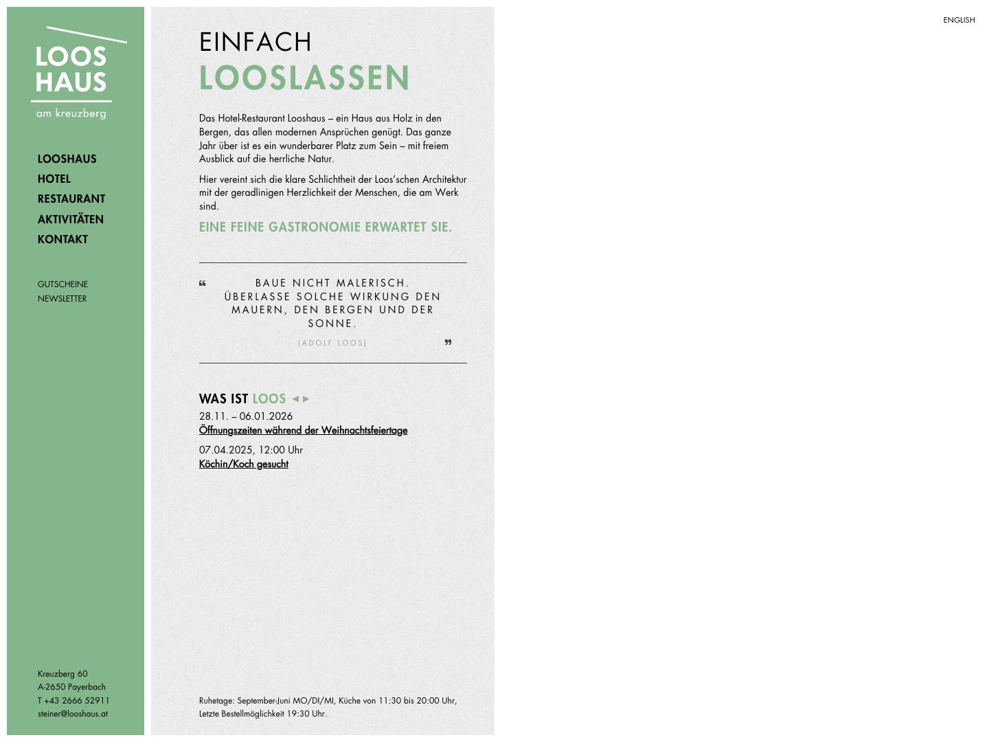 Looshaus - Full Screenshot