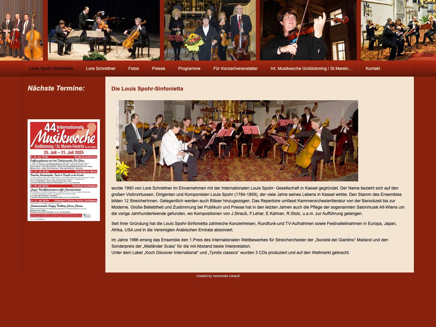 Louis Spohr-Sinfonietta - Full Screenshot