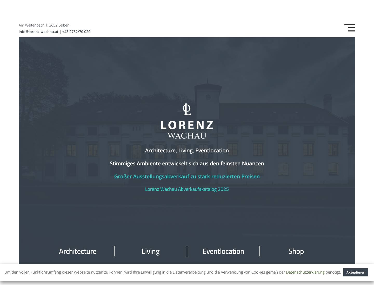 Home — LORENZ WACHAU - Full Screenshot