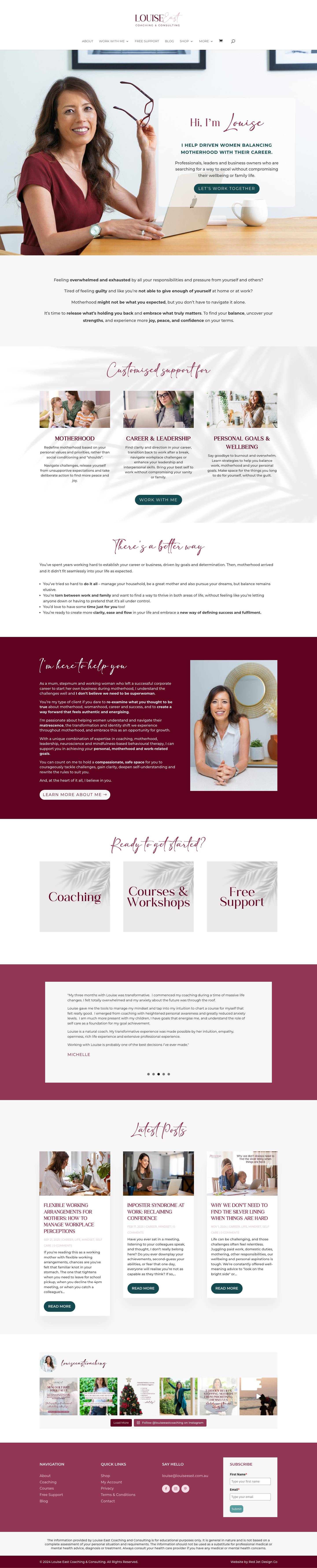 Personal Development for Mums | Mindset, Self Care, Life | More to Mum - Full Screenshot