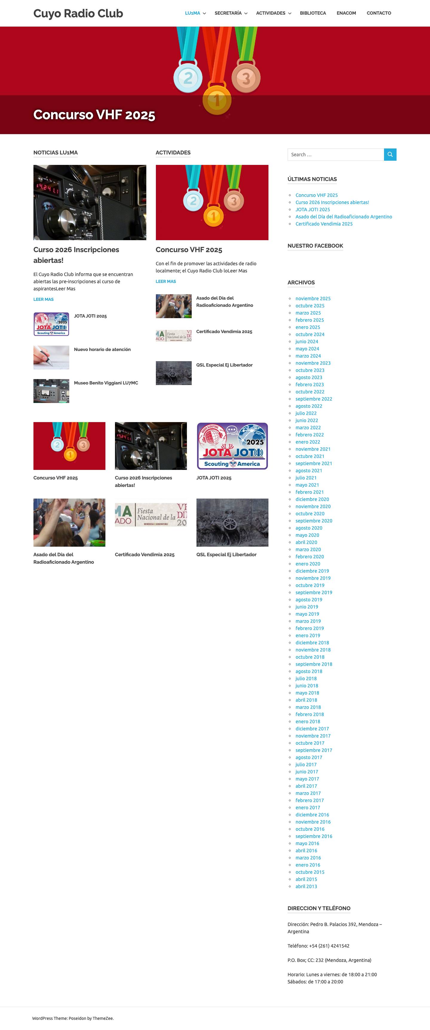 Cuyo Radio Club - Full Screenshot