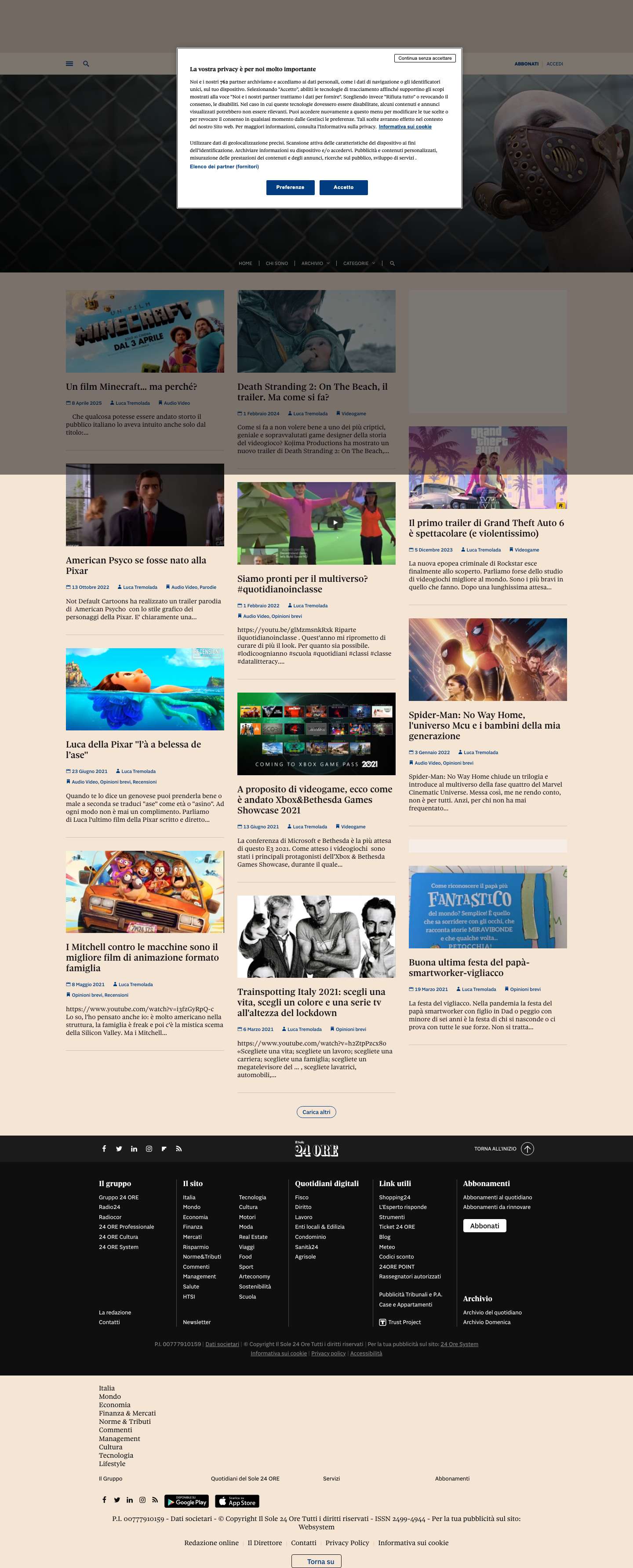 Goozo | Blog di Luca TremoladaGoozo - - Full Screenshot