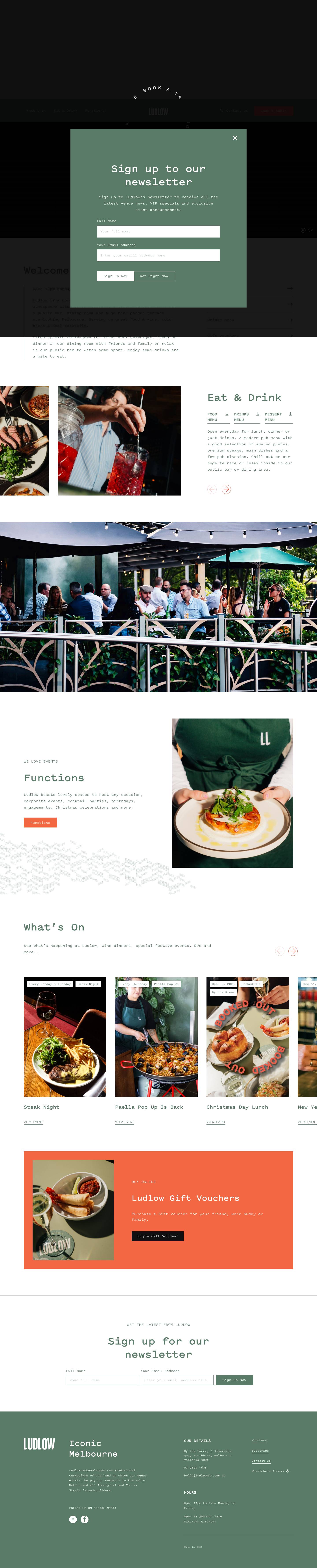 Ludlow Public Bar & Dining SouthbankPausePlayUnmute videoMute video - Full Screenshot
