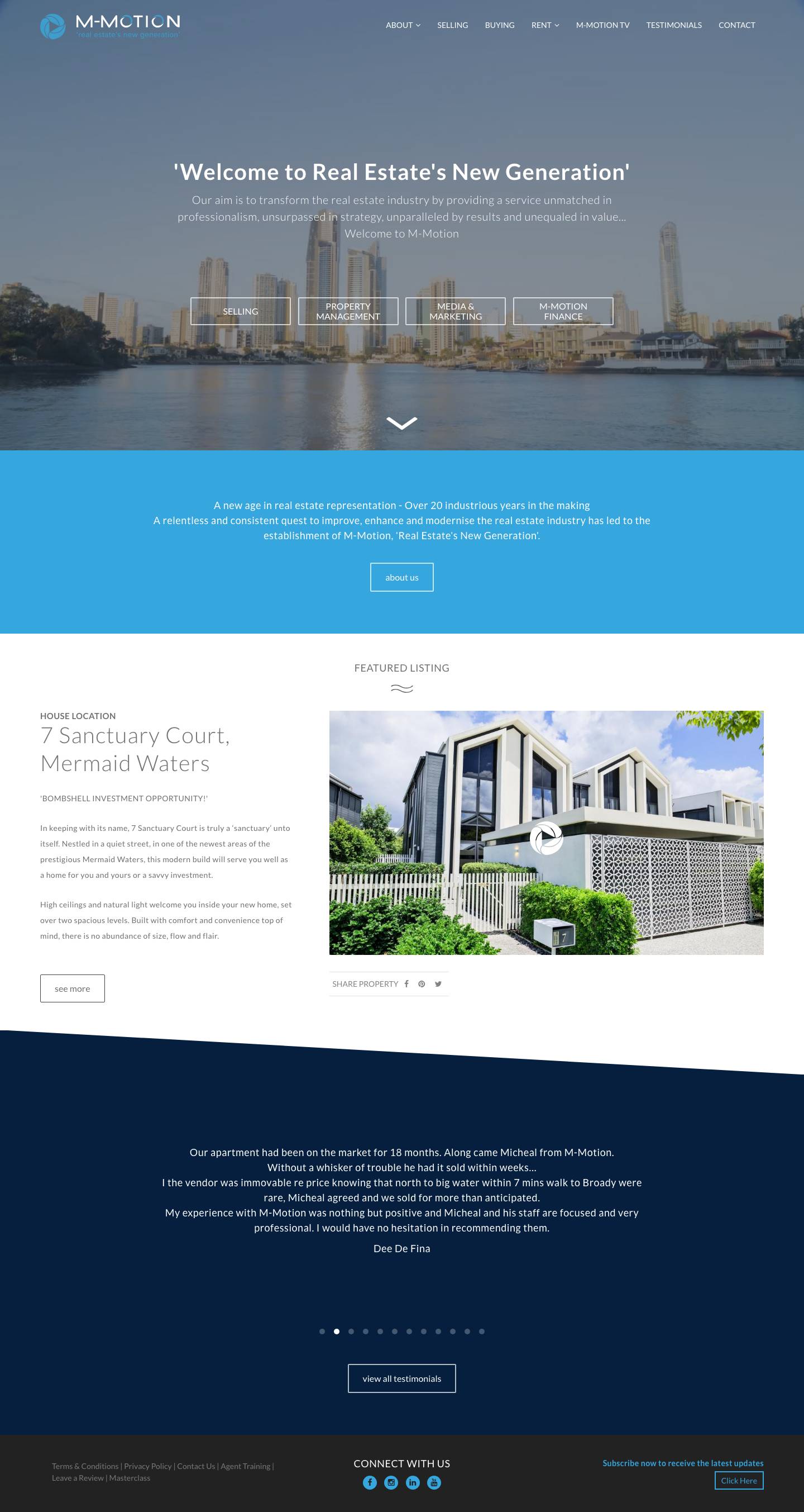 M-Motion - Real Estate's New Generationm-motion_play - Full Screenshot