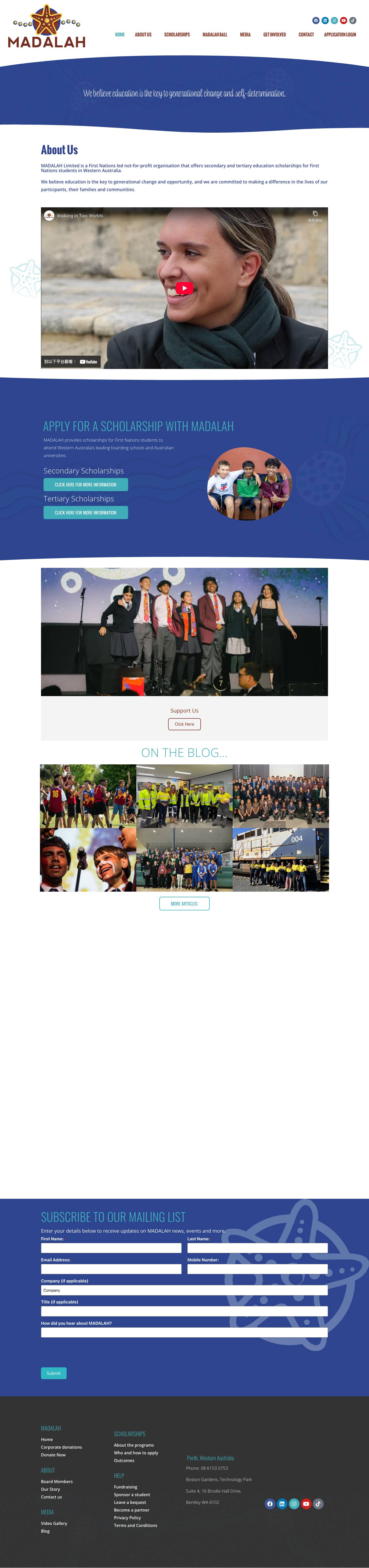 Welcome to MADALAH - MADALAH - Full Screenshot