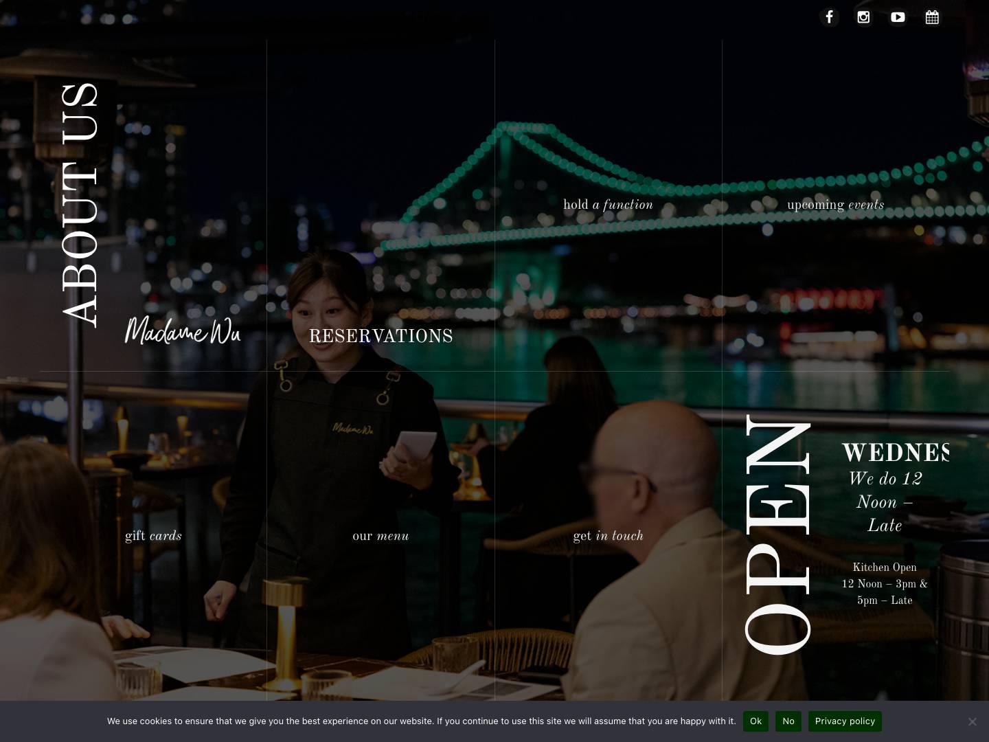 Madame Wu Brisbane - Full Screenshot