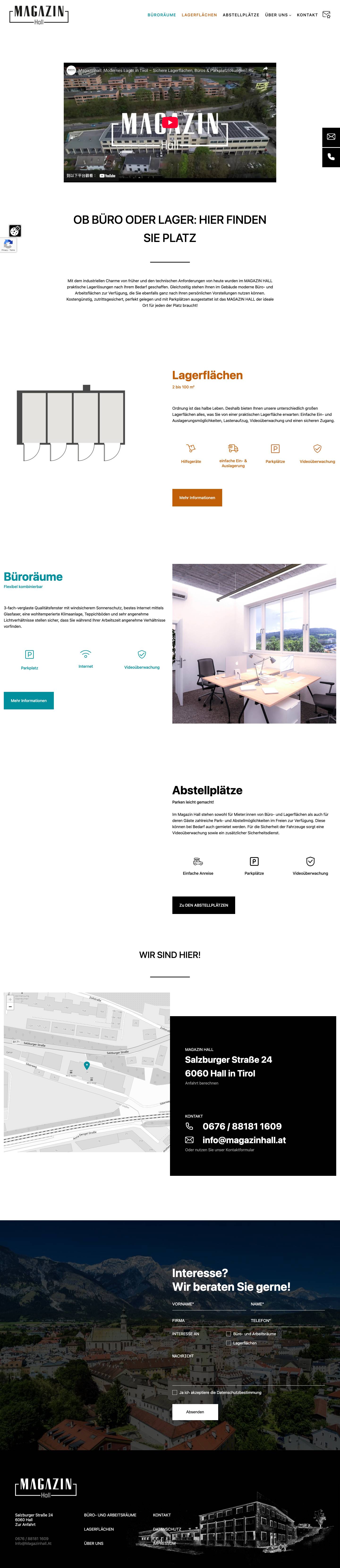 Home - Magazin Hallmail - Full Screenshot