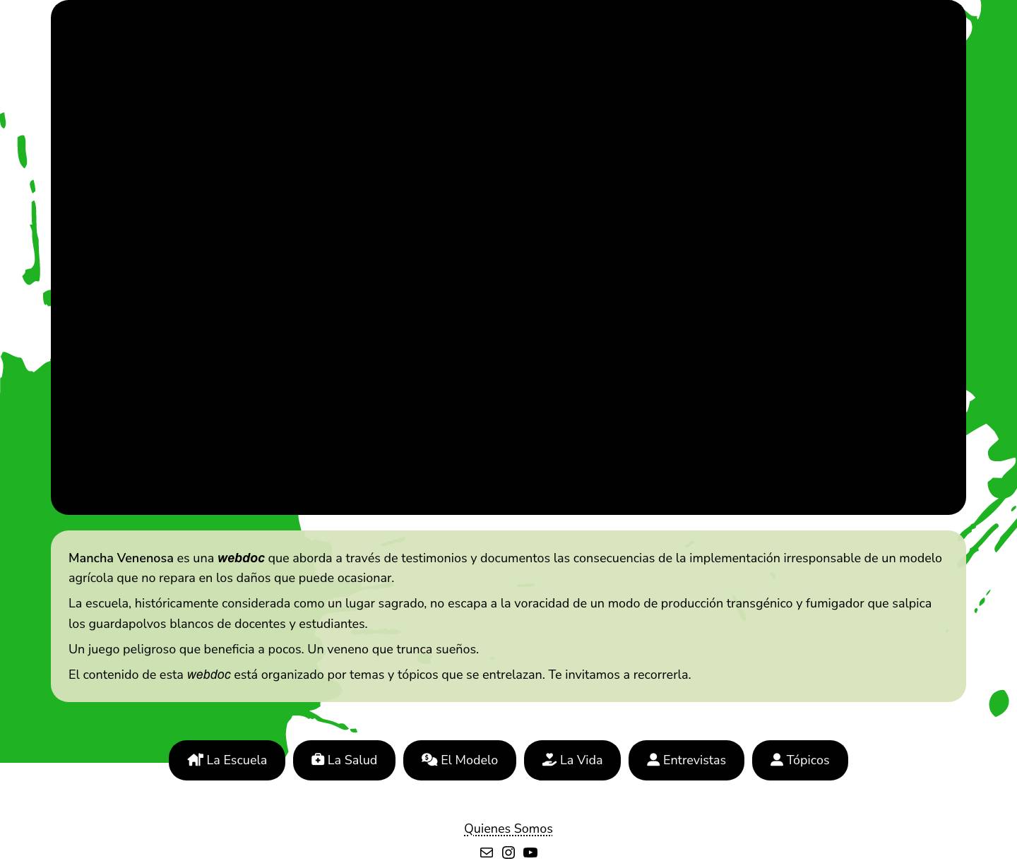 Mancha Venenosa – Escuelas Fumigadas - Full Screenshot