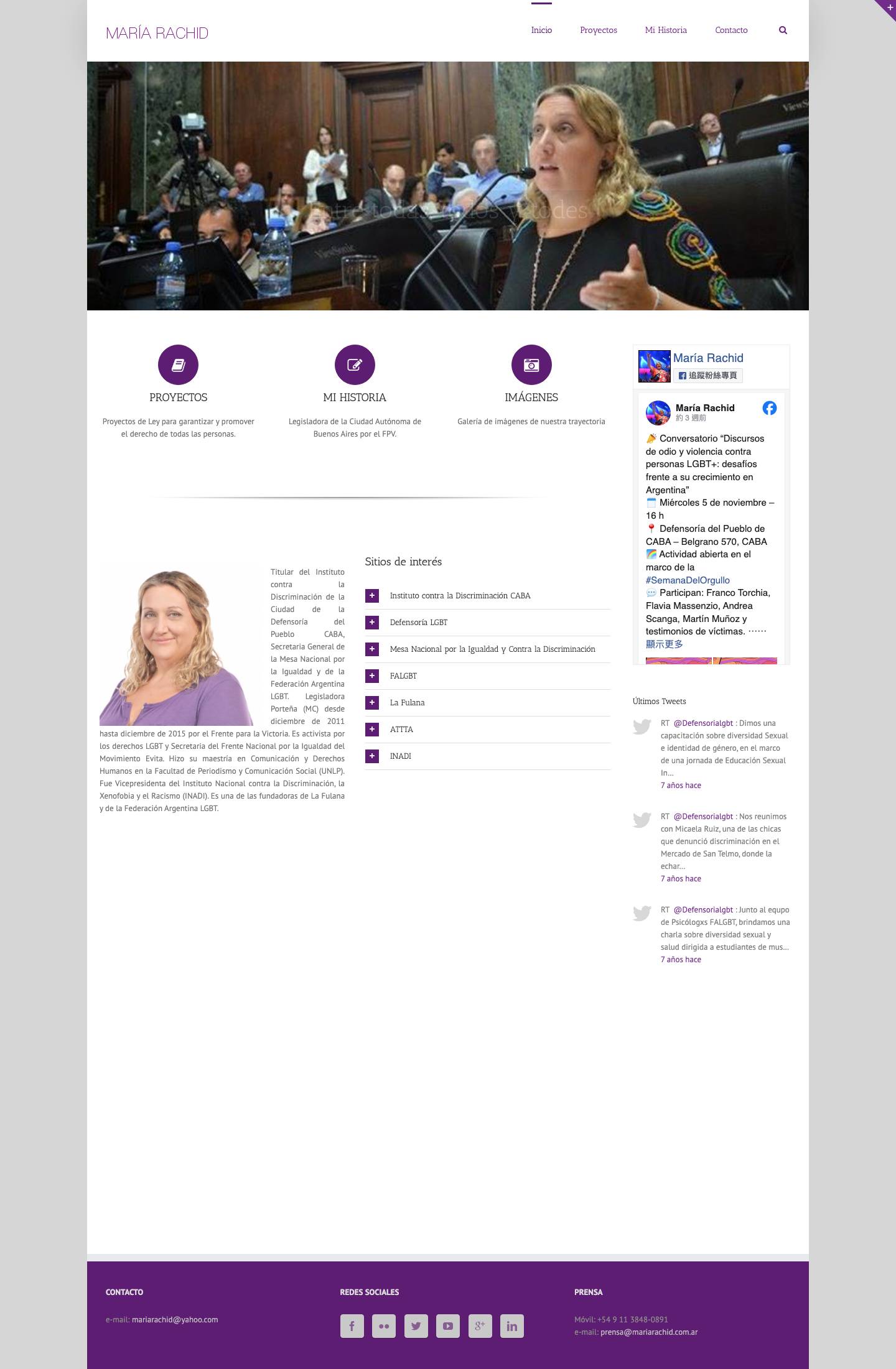 | María Rachid | - Full Screenshot