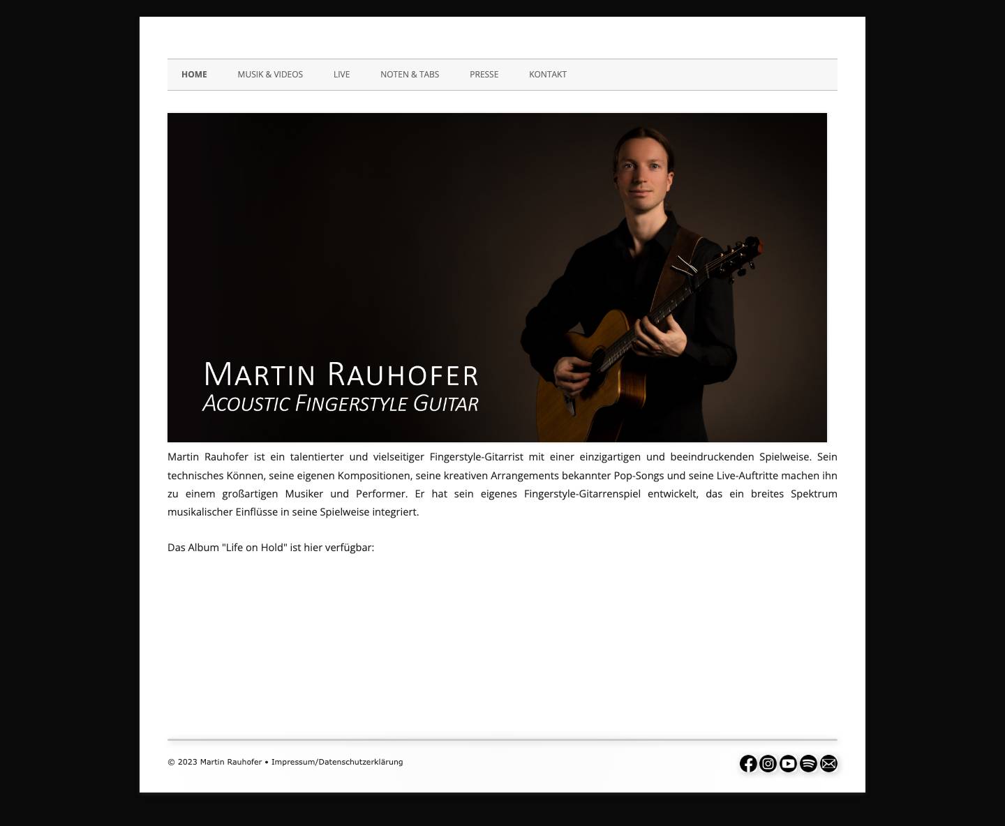 - Martin Rauhofer - Full Screenshot