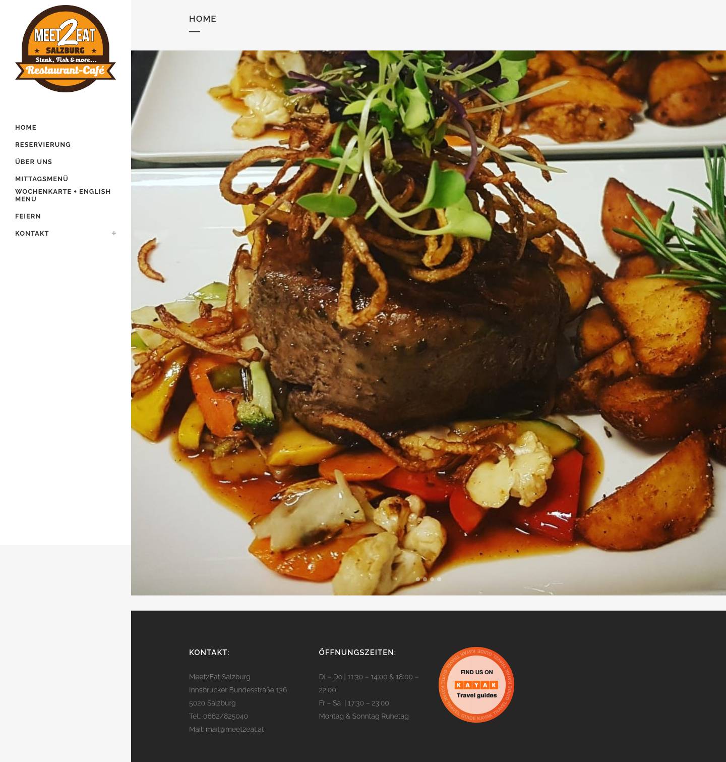 HOME - Meet2Eat - Salzburg - Full Screenshot