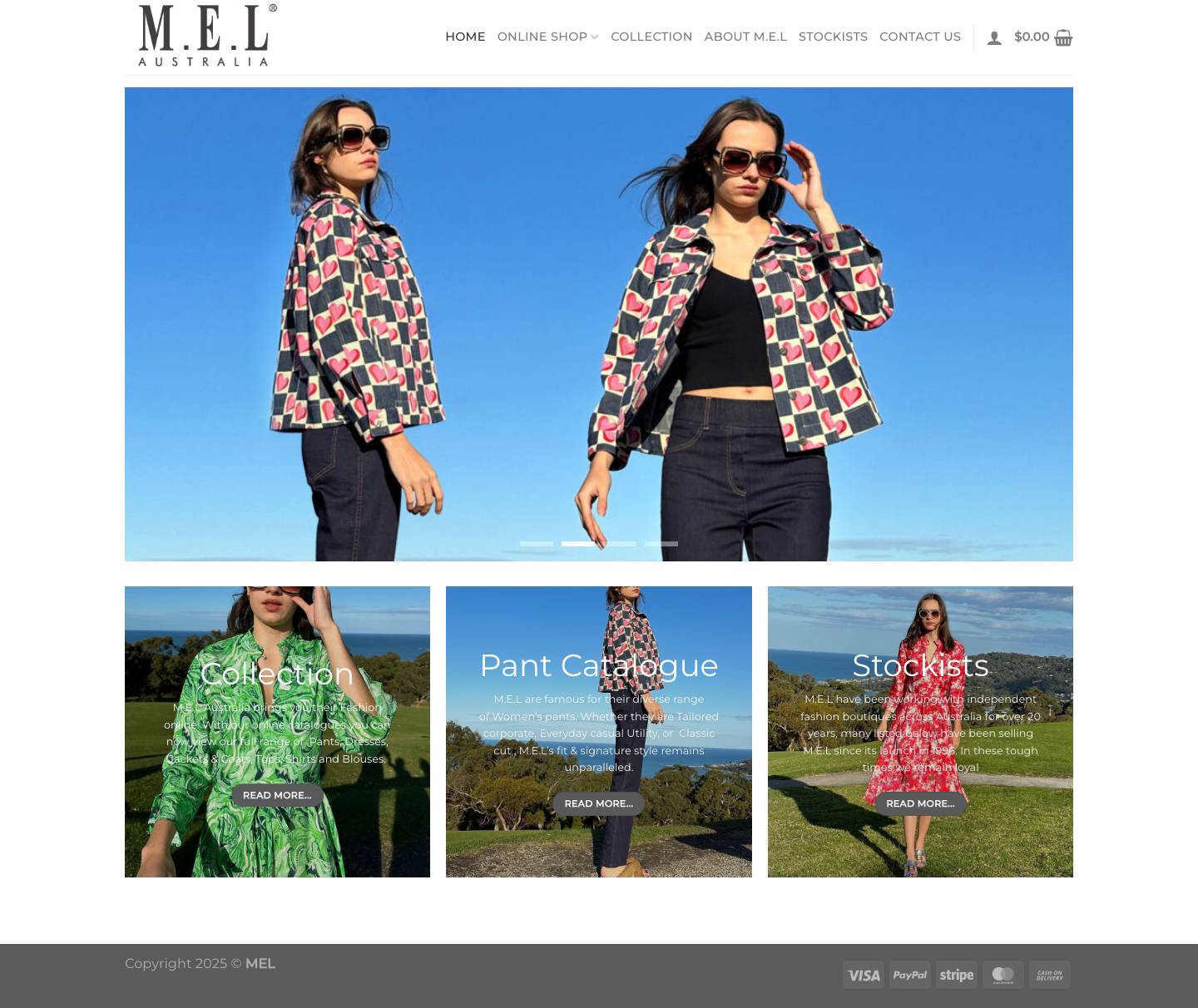 Home - MEL Australia - Full Screenshot