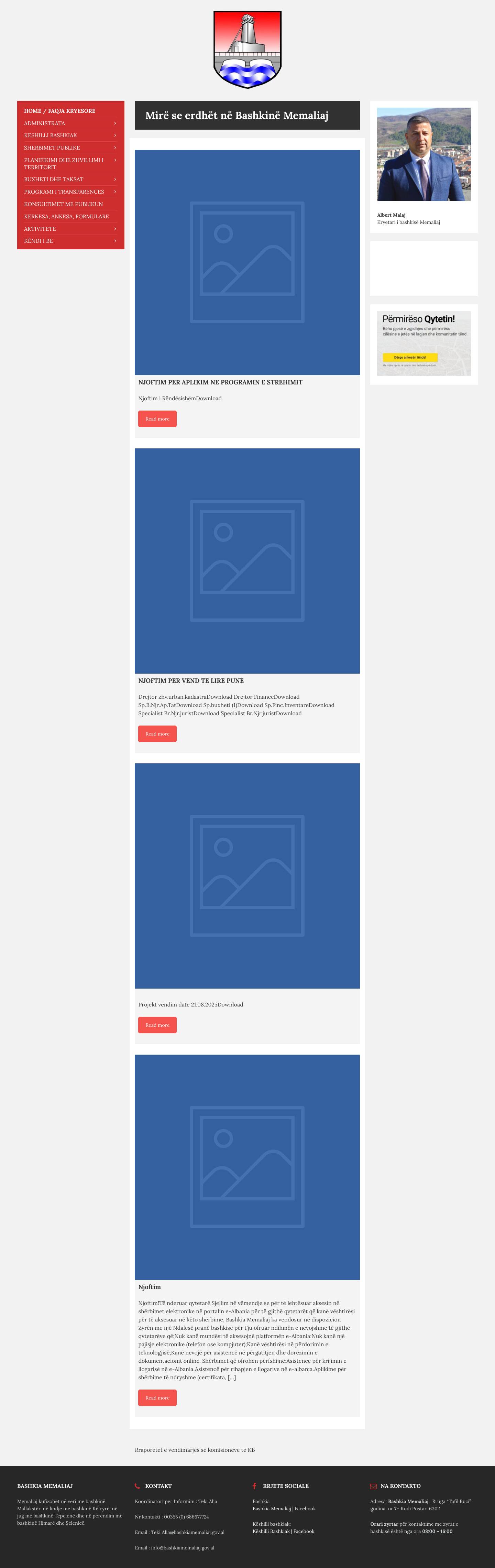 Bashkia Memaliaj – Bashkia Memaliaj - Full Screenshot