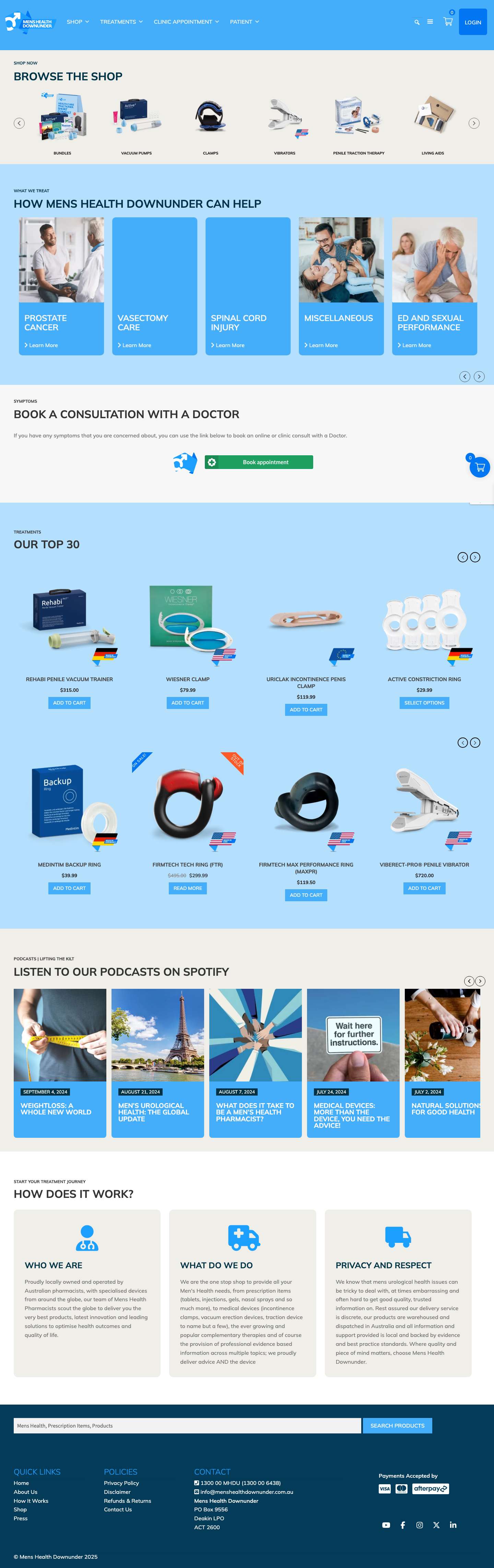 Solutions to Optimise Health Outcomes | Mens Health Downunder - Full Screenshot