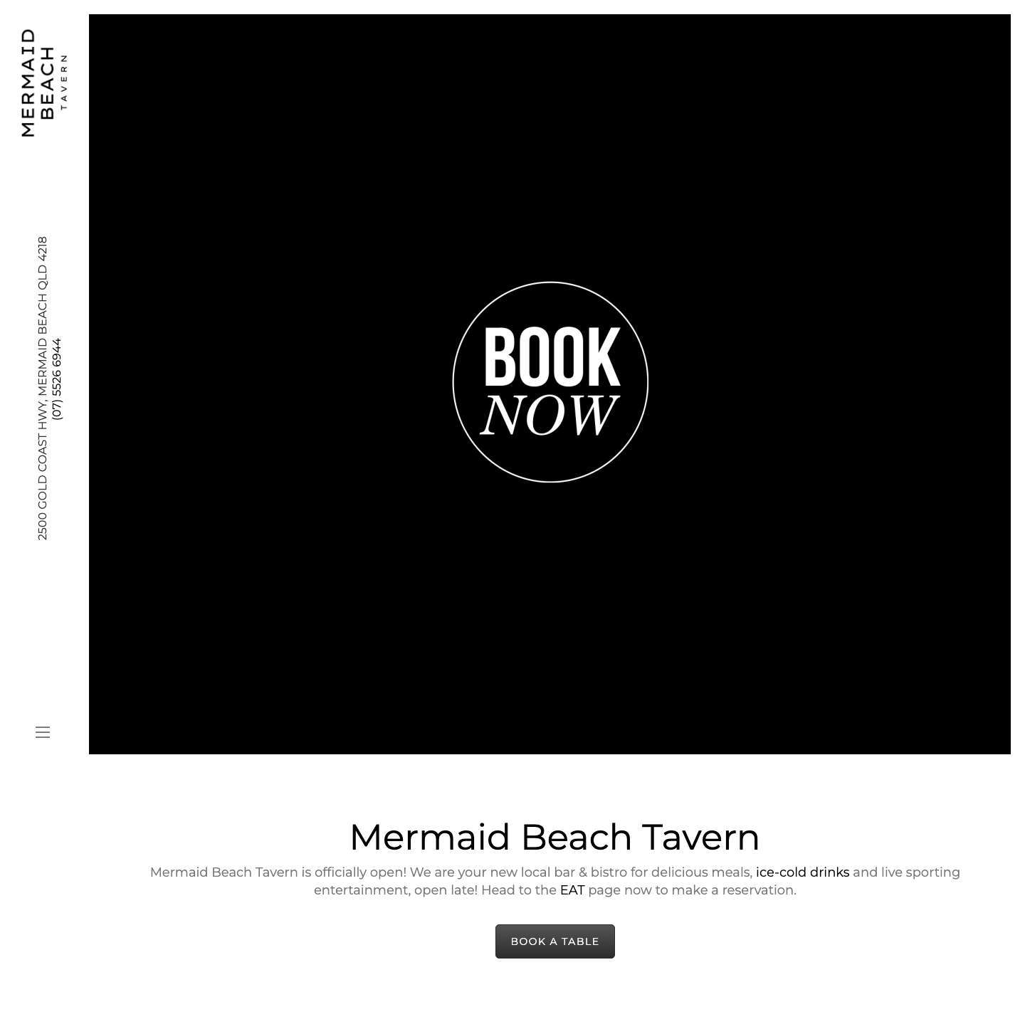 Mermaid Beach Tavern restaurant great food, great atmosphere - Full Screenshot