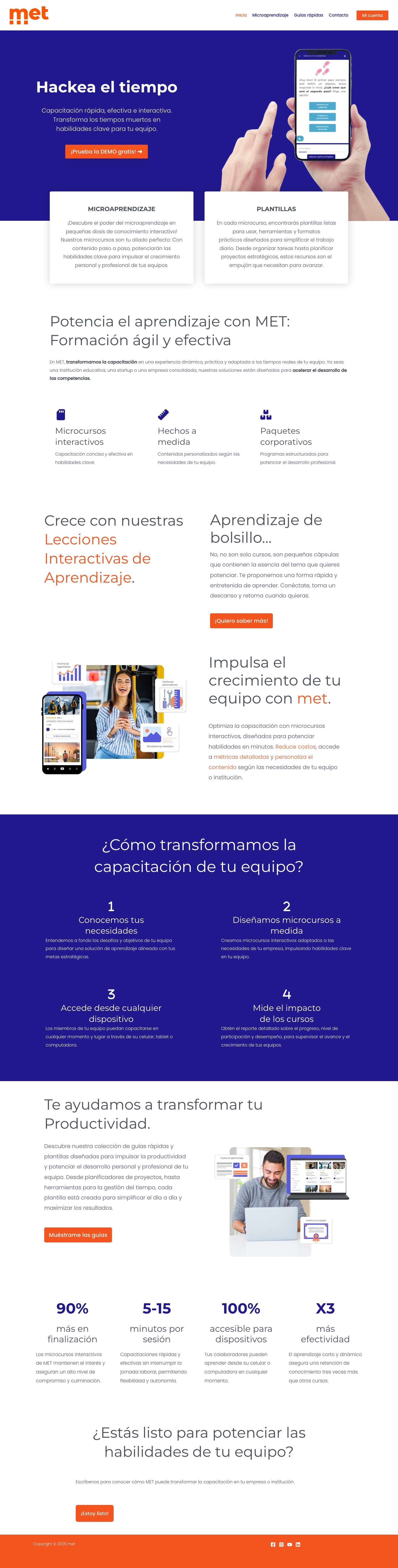 met – Hackea el tiempo - Full Screenshot
