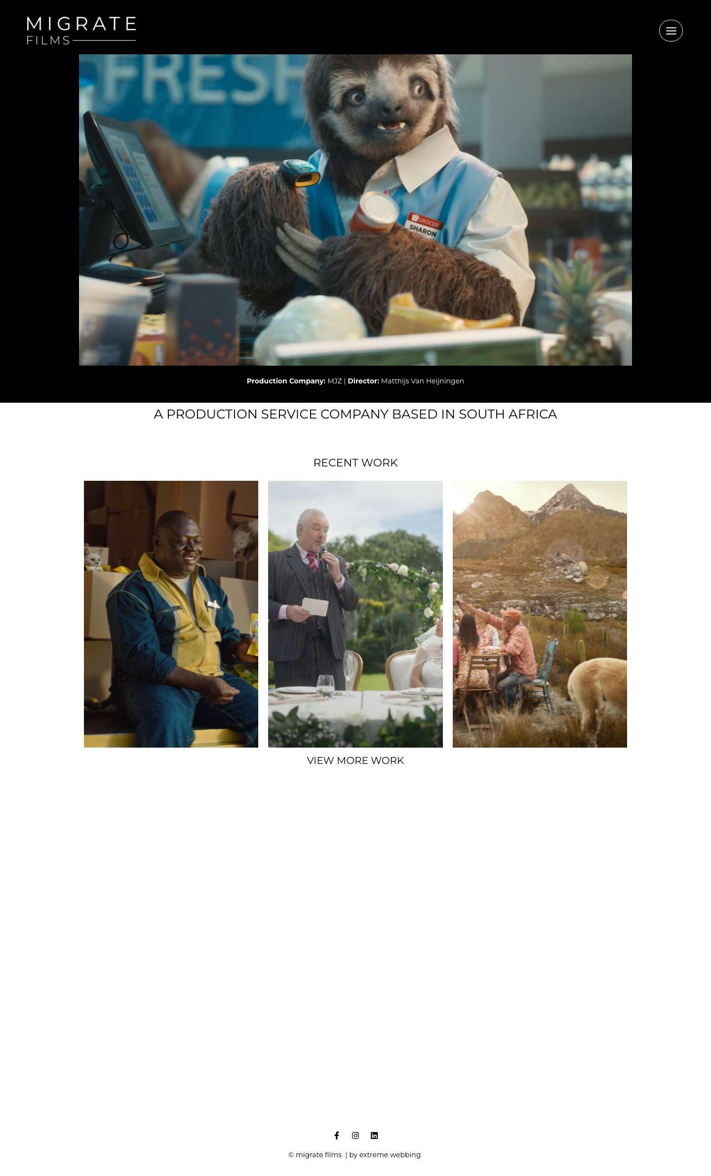 Migrate Films - Full Screenshot