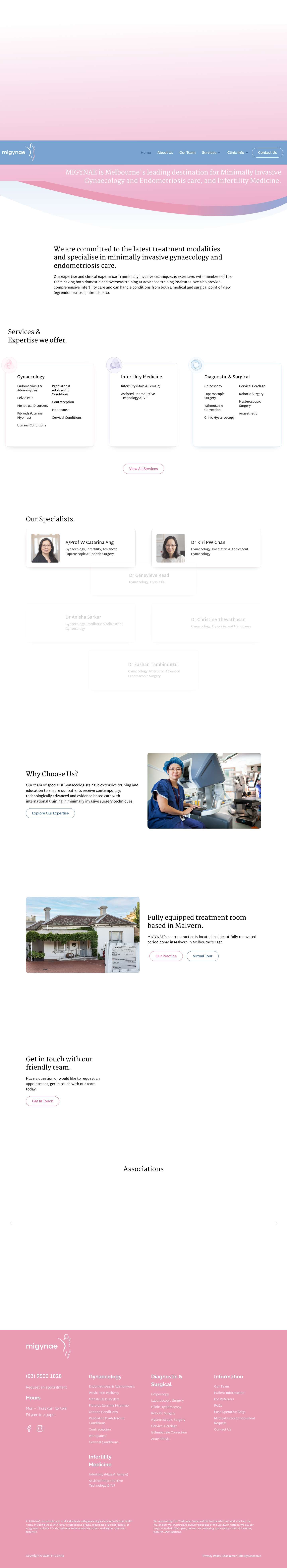 Melbourne's Leading Gynaecology & Endometriosis Clinicfertility_icon_3 - Full Screenshot